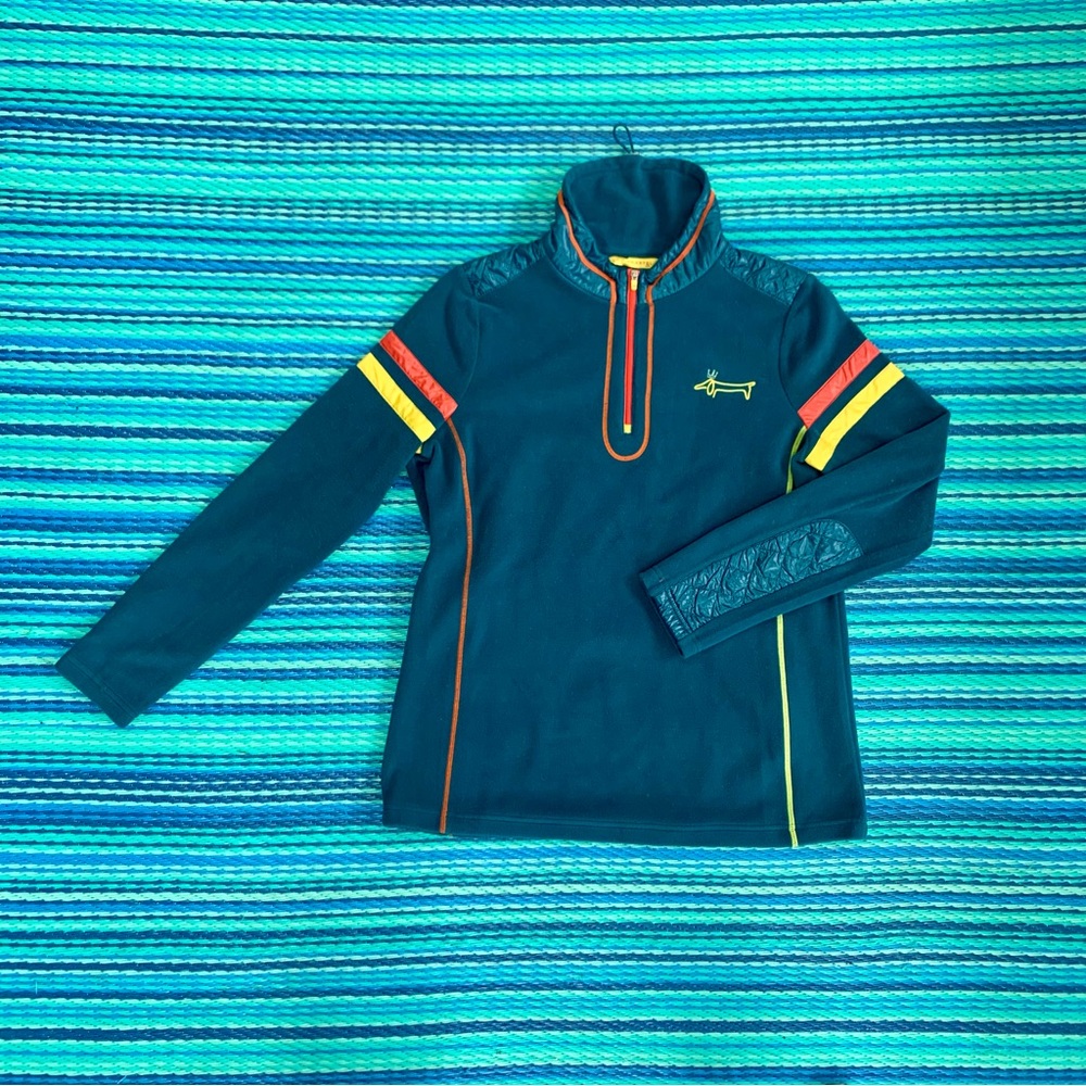 Colorful Louis Castel fleece jacket